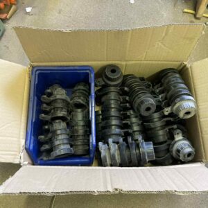 Trysky PFT gumové, lehce použité, cena za kus